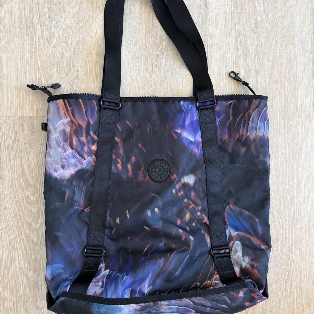 Kipling Large Zip Top Tote Bag
